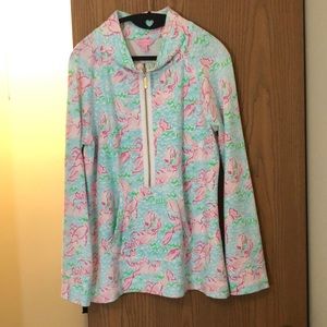 Lilly Pulitzer Lobster Popover in size L